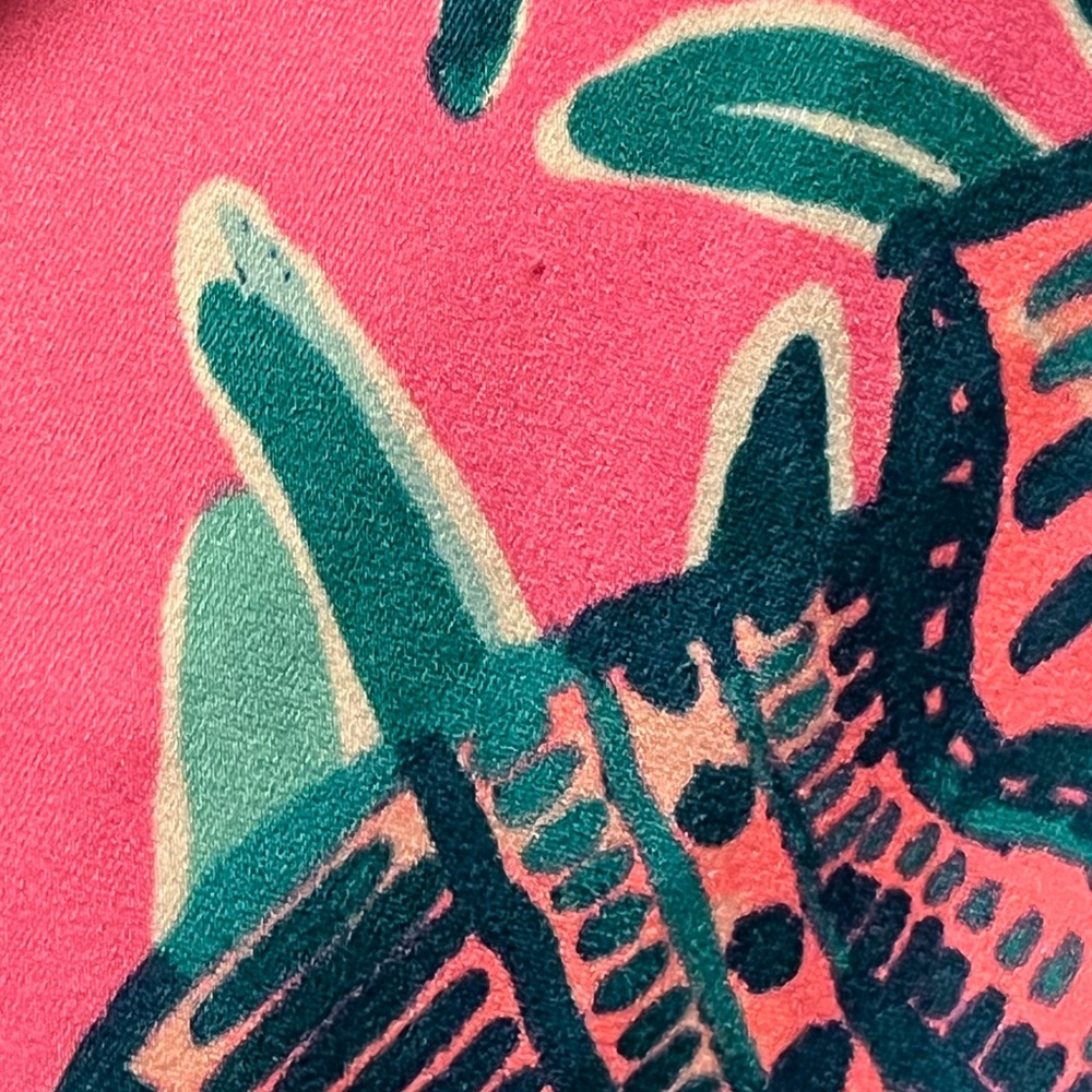 NWPT Lilly Pulitzer Rylan Shorts Elephant Mandevilla Pink Extra Lucky - Picture 12 of 12